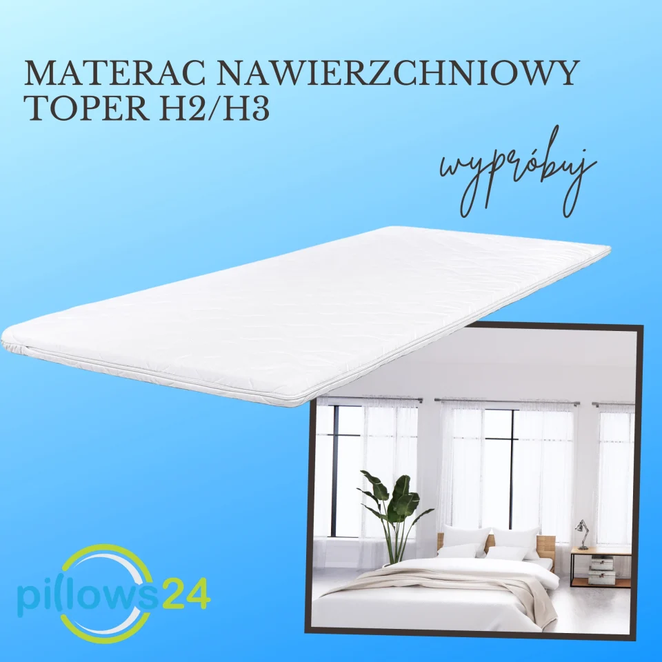 Toper Materac Nawierzchniowy 140x200 Szerokosc Materaca 140 Cm