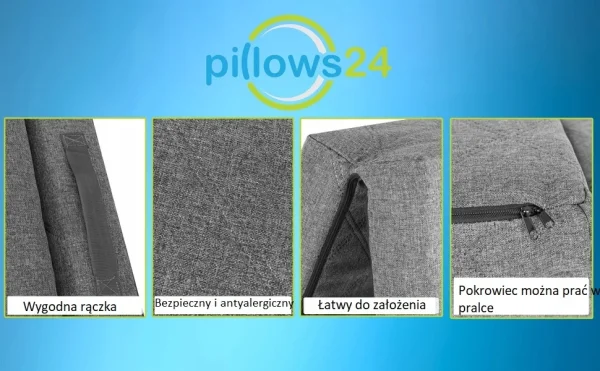 Materac Rozkladany Turystyczny Pikowany 195x80x10 Kod Producenta Pillows24