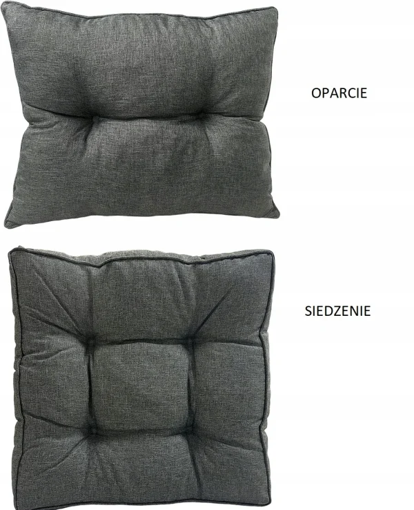 Poduszki Na Meble Ogrodowe Wypoczynkowe Zestaw 2 Szt 40x40 Grubosc Poduszki 10 Cm
