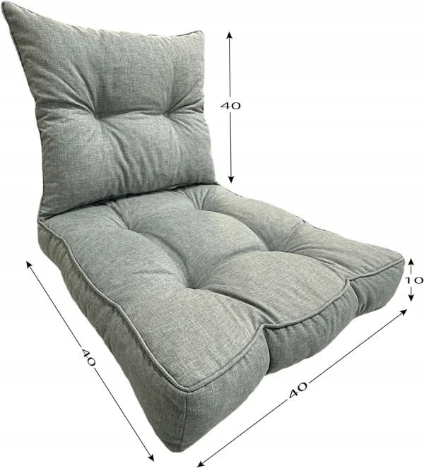Poduszki Na Meble Ogrodowe Wypoczynkowe Zestaw 2 Szt 40x40 Szerokosc Poduszki 40 Cm